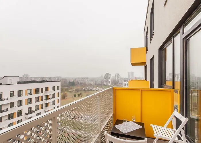 Apartments Vilnius 1 Near Center With A Roof Terrace And Parking
