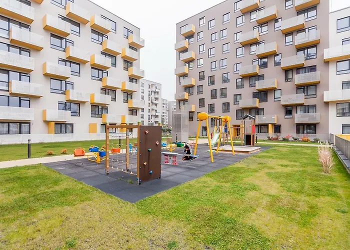 Apartments Vilnius 1 Near Center With A Roof Terrace And Parking