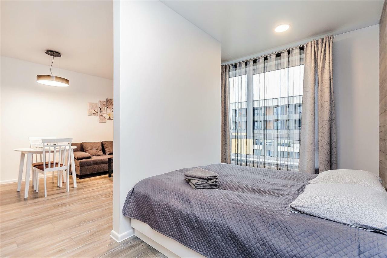 1 Near Center With A Roof Terrace And Parking Vilnius